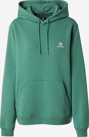 CONVERSE Sweatshirt i grön: framsida