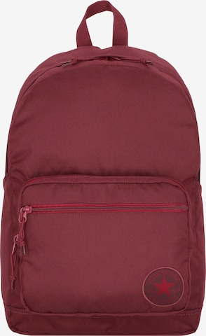 CONVERSE Rucksack in Rot: front