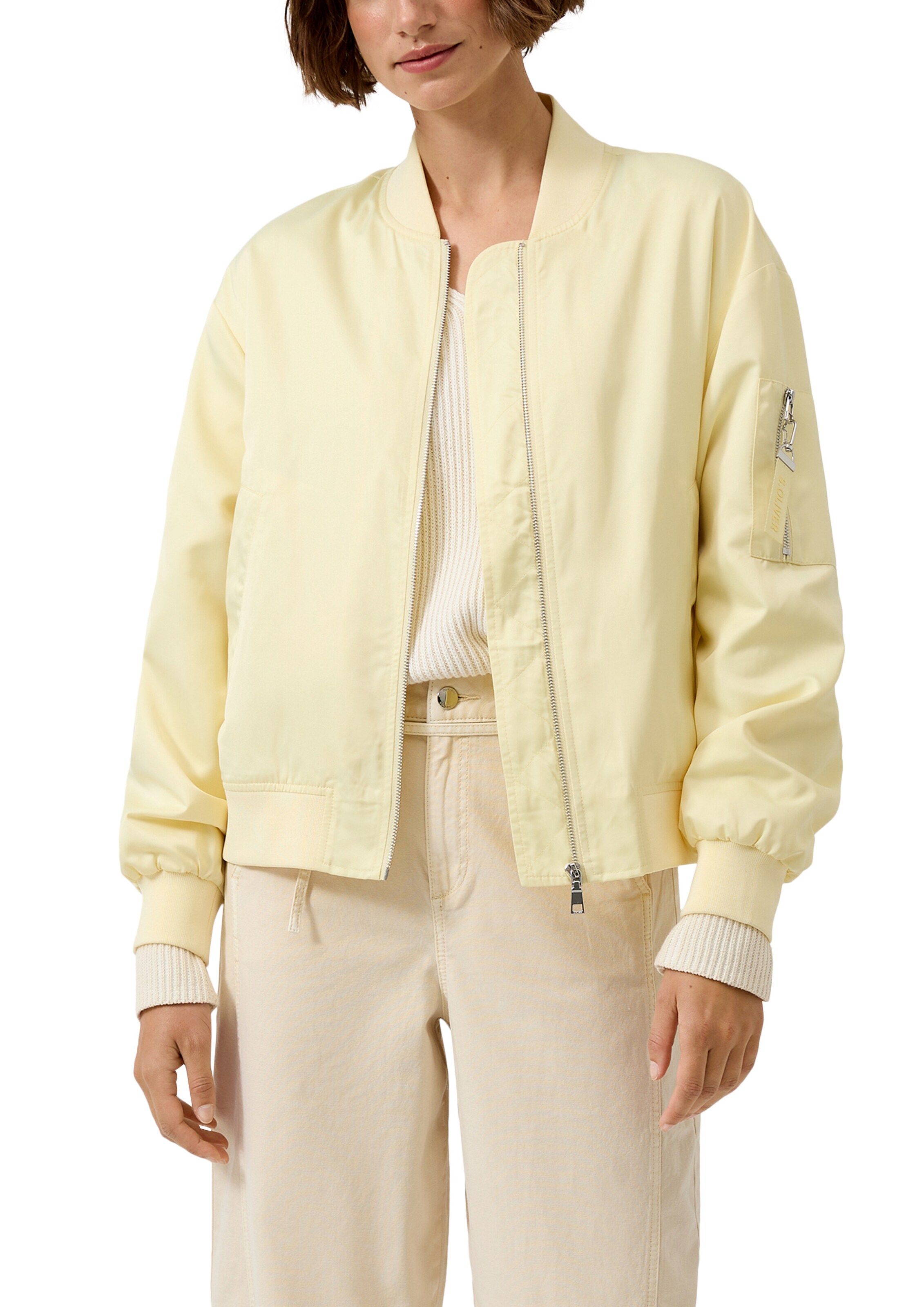 Veste mi-saison s.Oliver en jaune
