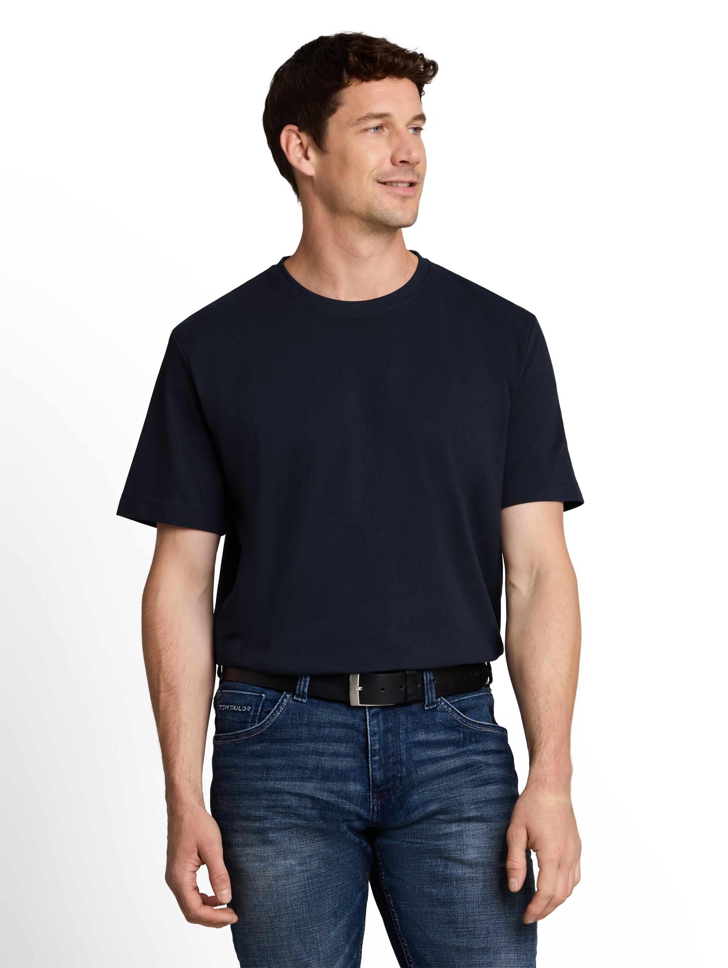 TOM TAILOR Shirt in Blue: front