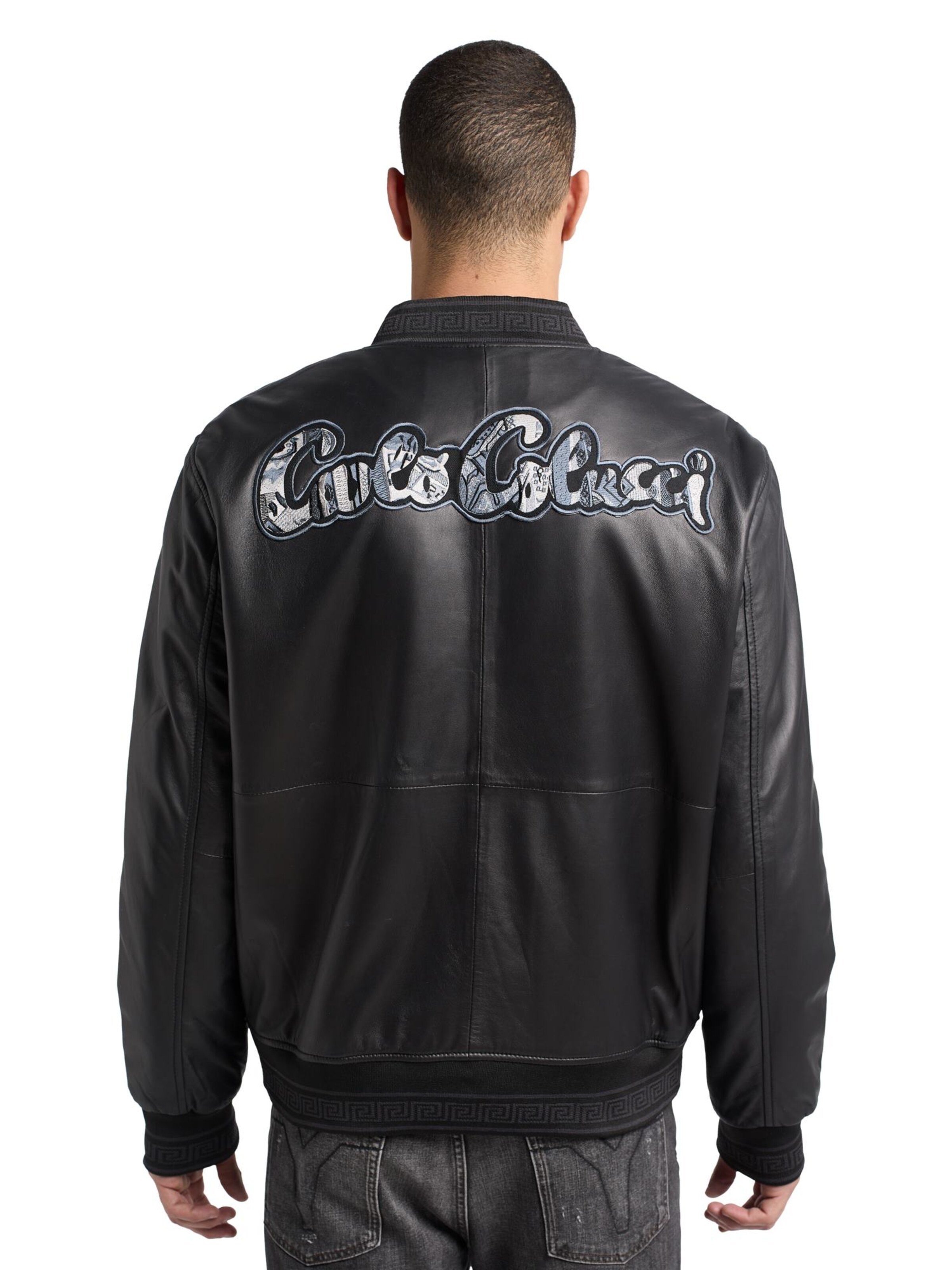 Carlo Colucci Between-season jacket ' DeLorenzo ' in Black