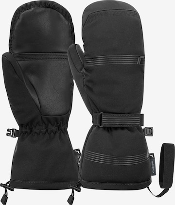 REUSCH Athletic Gloves 'Cozy' in Black: front