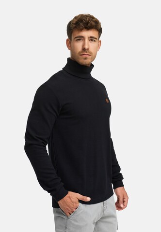 T-Shirt ' INGuadalupe Roll neck ' INDICODE JEANS en noir