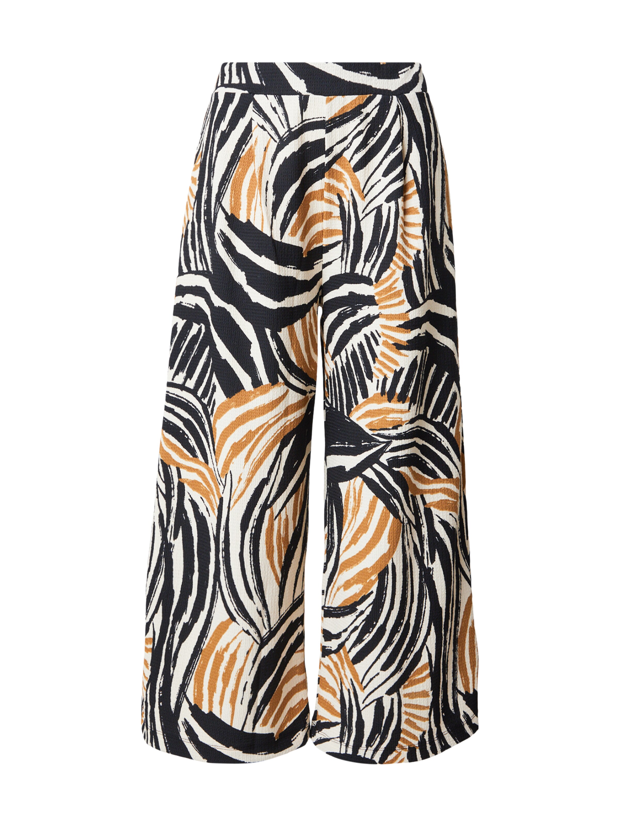 Wide leg Pantaloni de la s.Oliver pe galben: față