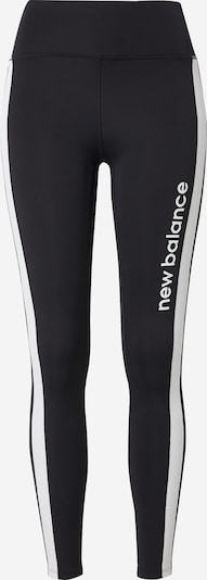 new balance Pantalon de sport en noir / blanc, Vue avec produit