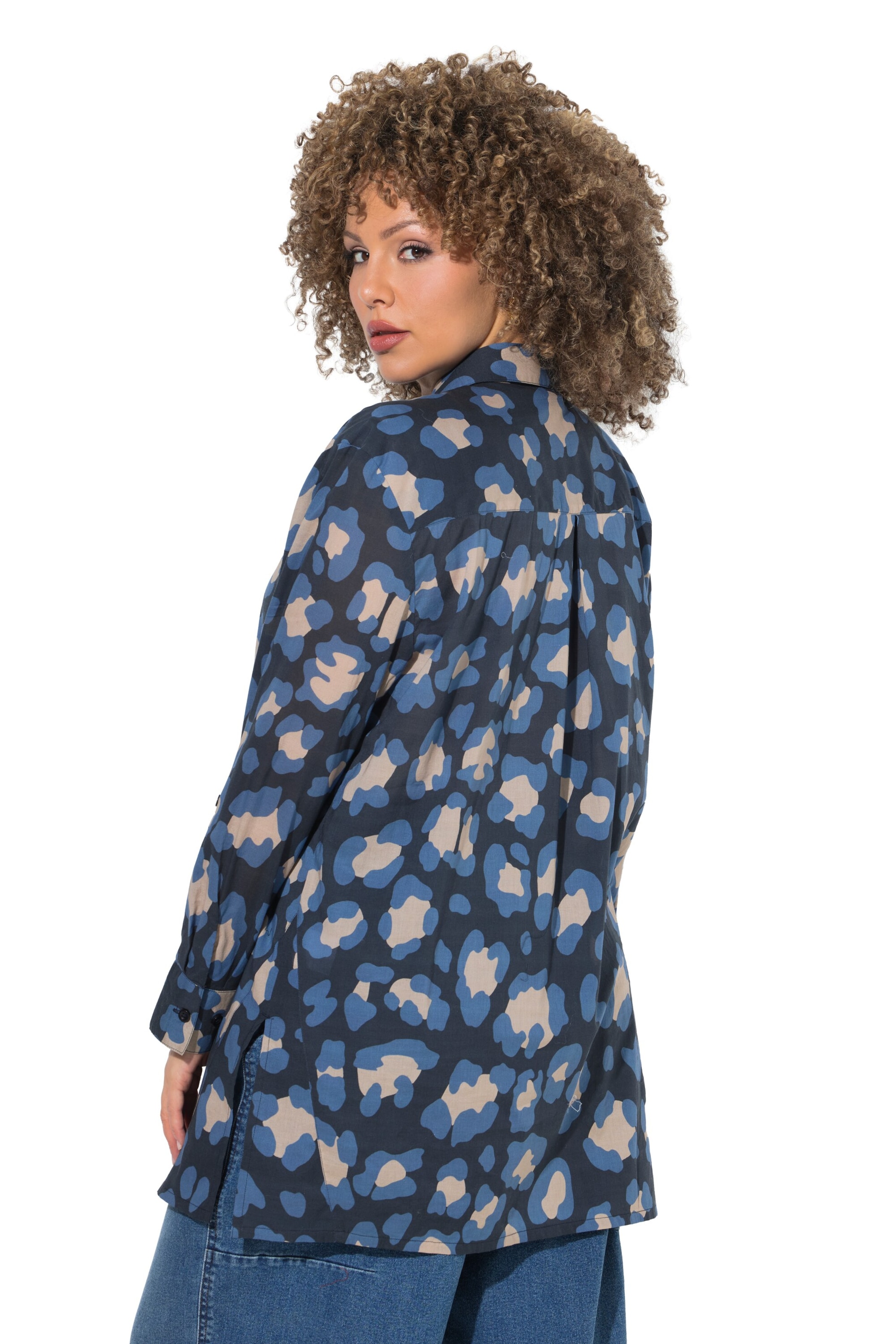 Ulla Popken Blouse in Blauw