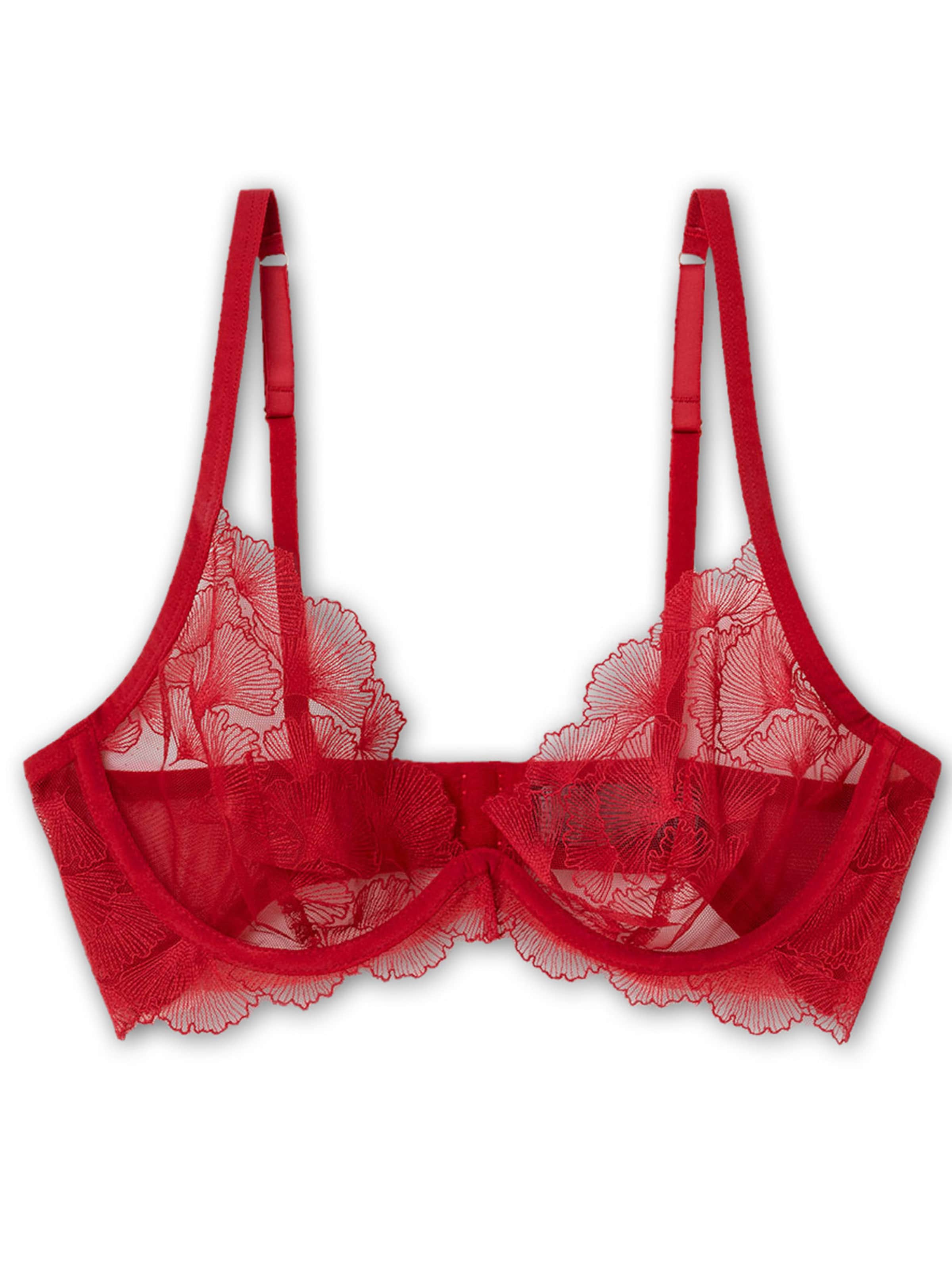 Triangle Soutien-gorge Gisela en rouge : devant