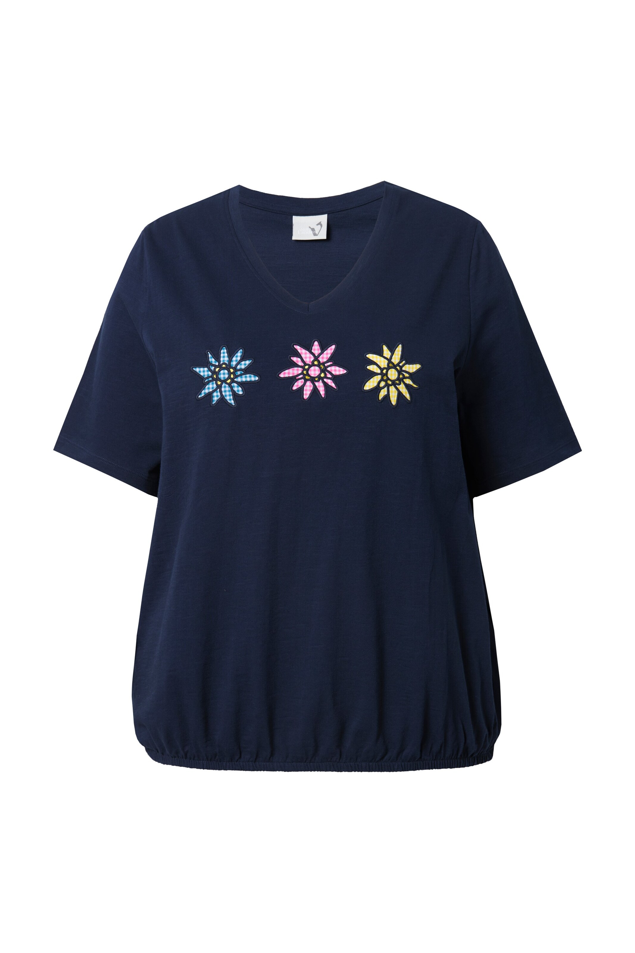 Ulla Popken Shirt in Blau: Vorderseite