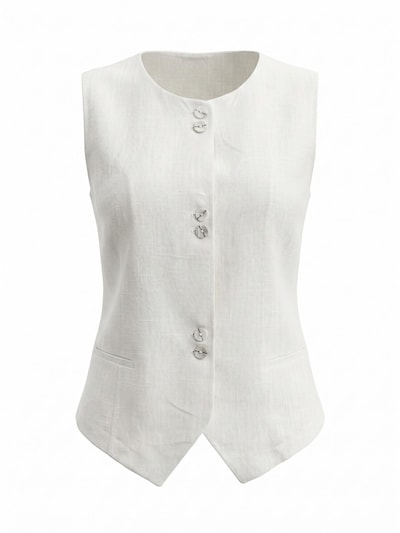 Viore Vest in S in Cream, Item view