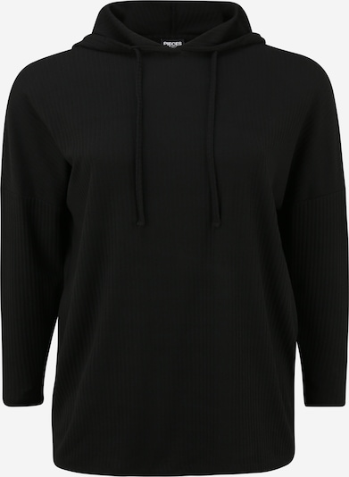 PIECES (Curve) Pull-over 'RIBBI' en noir, Vue avec produit