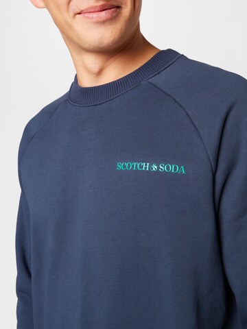 SCOTCH & SODA Sweatshirt in Blue