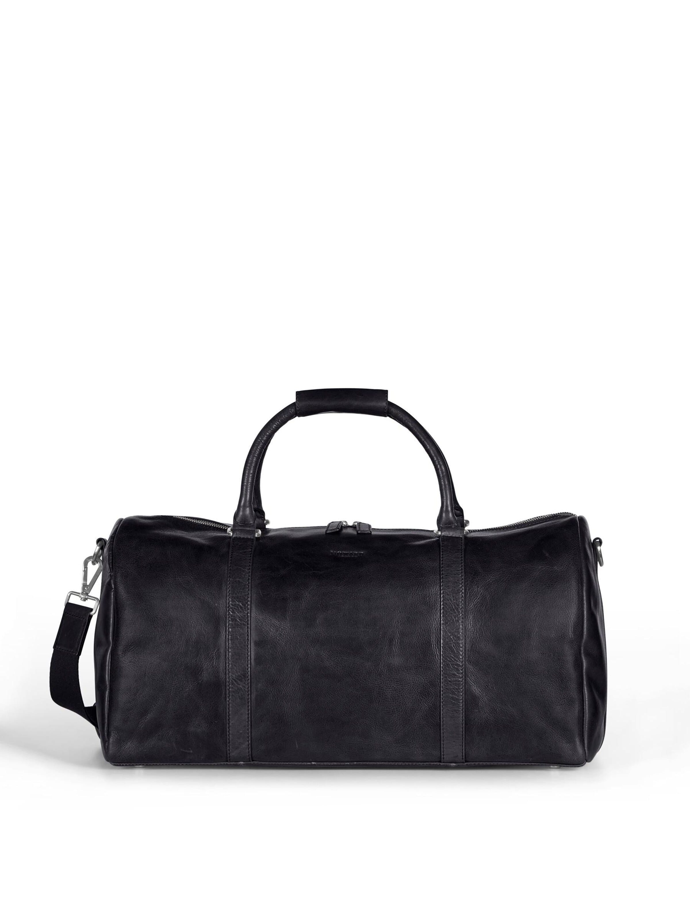 Howard London Weekender 'Weekend Bag Hunter Black'‌‌‌ in Schwarz: Vorderseite