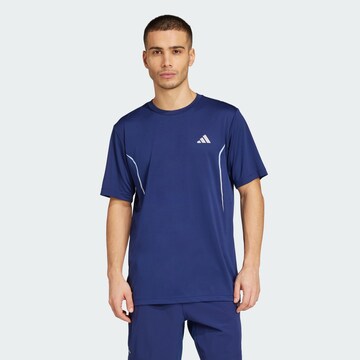 T-Shirt fonctionnel ADIDAS PERFORMANCE en bleu : devant