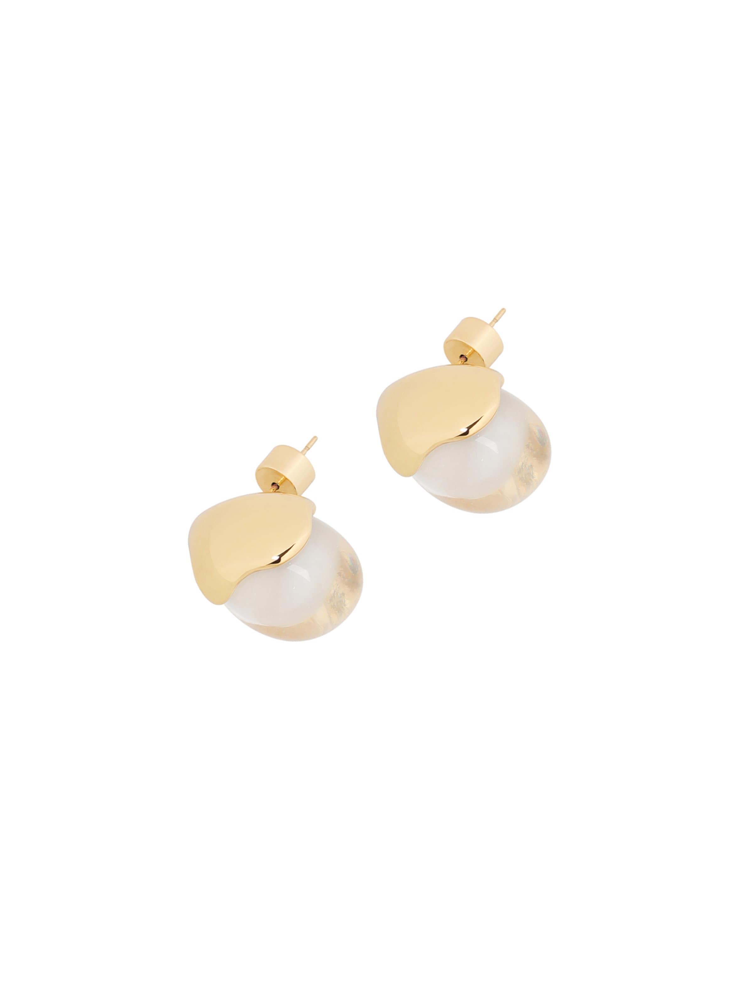 TATUUM Earrings 'PALAIA' in Gold: front