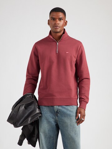 LEVI'S ® Sweatshirt 'ORIGINAL HM' in Rot: Vorderseite