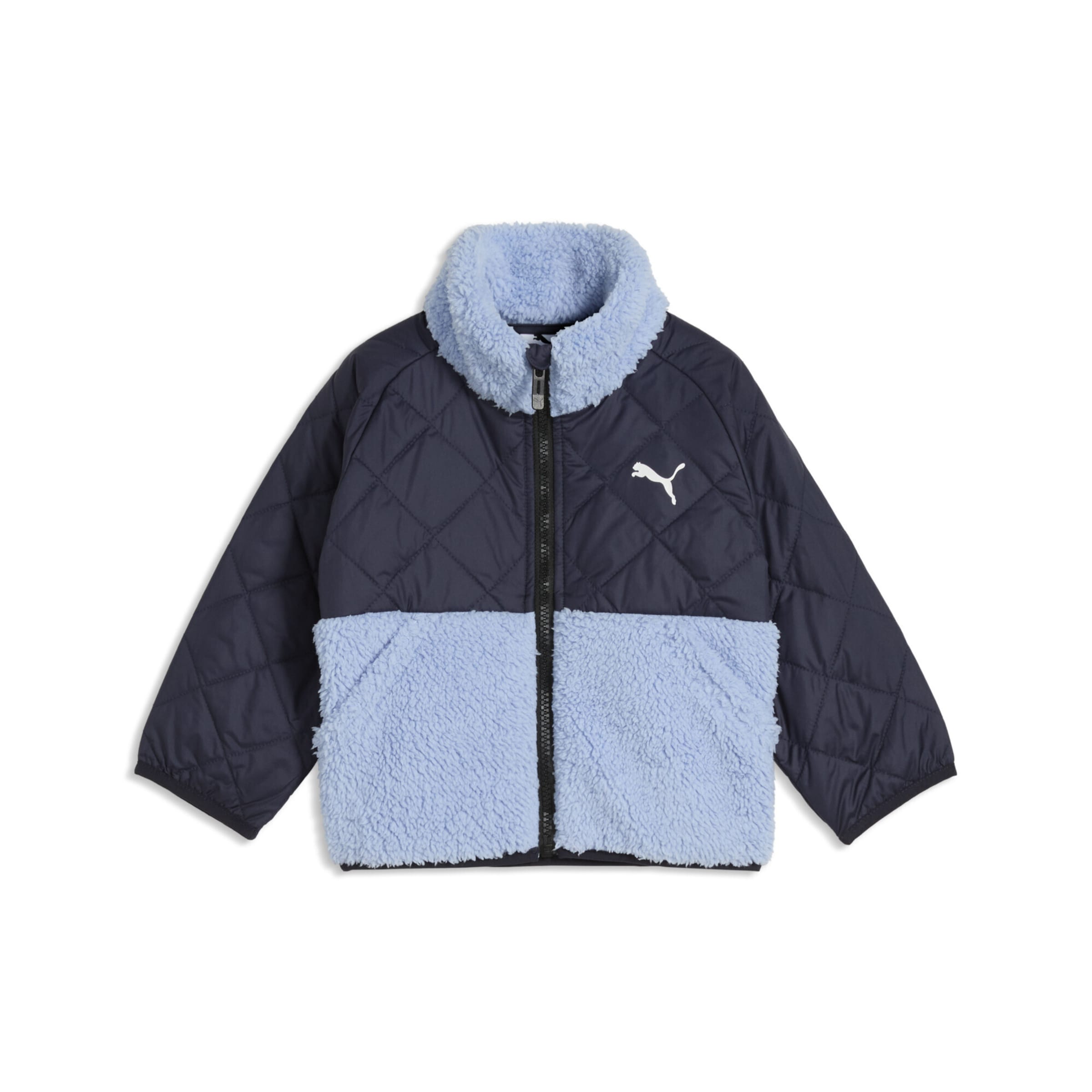 PUMA Sportjas in Blauw: voorkant
