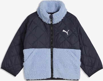 PUMA Sportjas in Blauw: voorkant