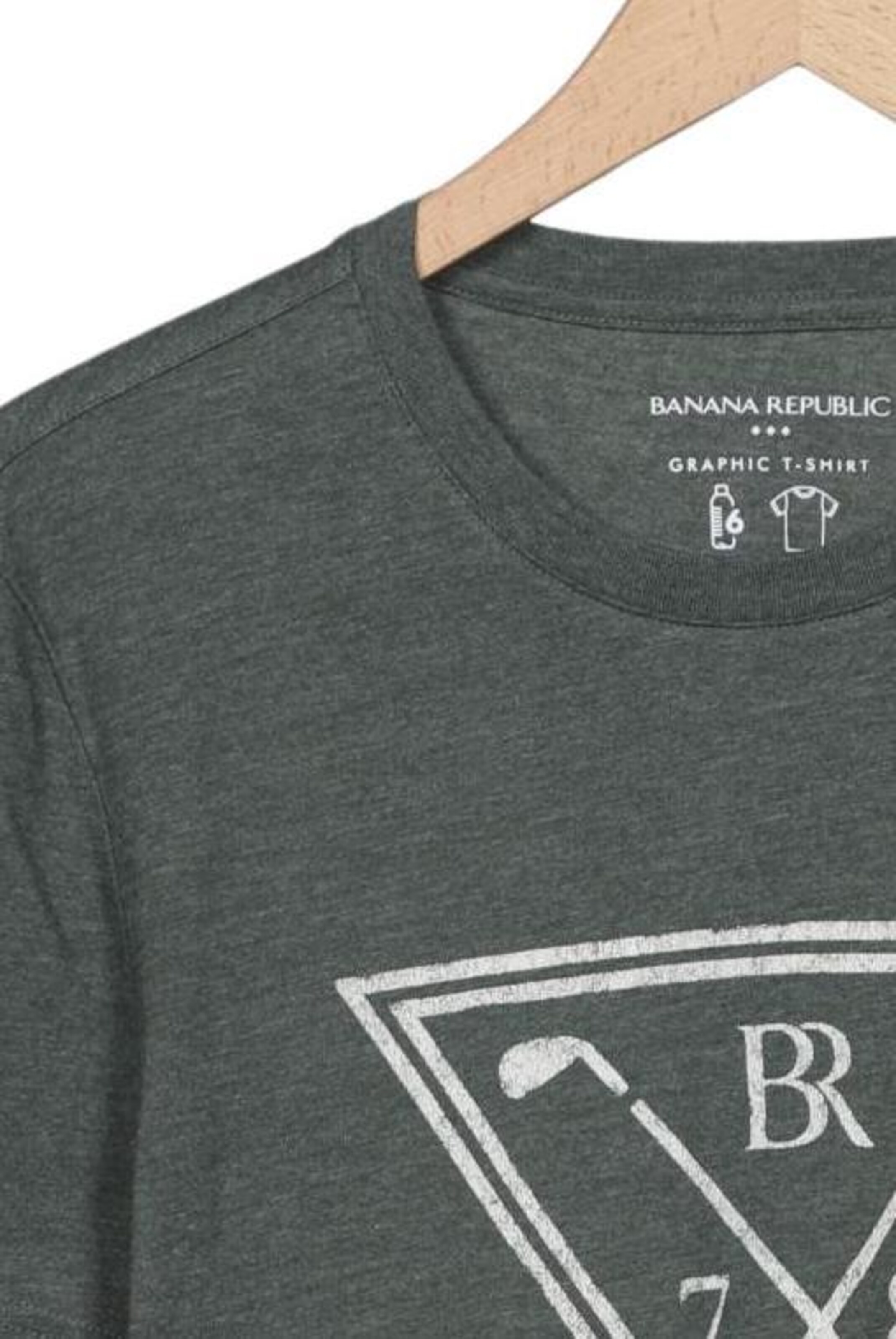 Banana Republic T-Shirt S in Grün