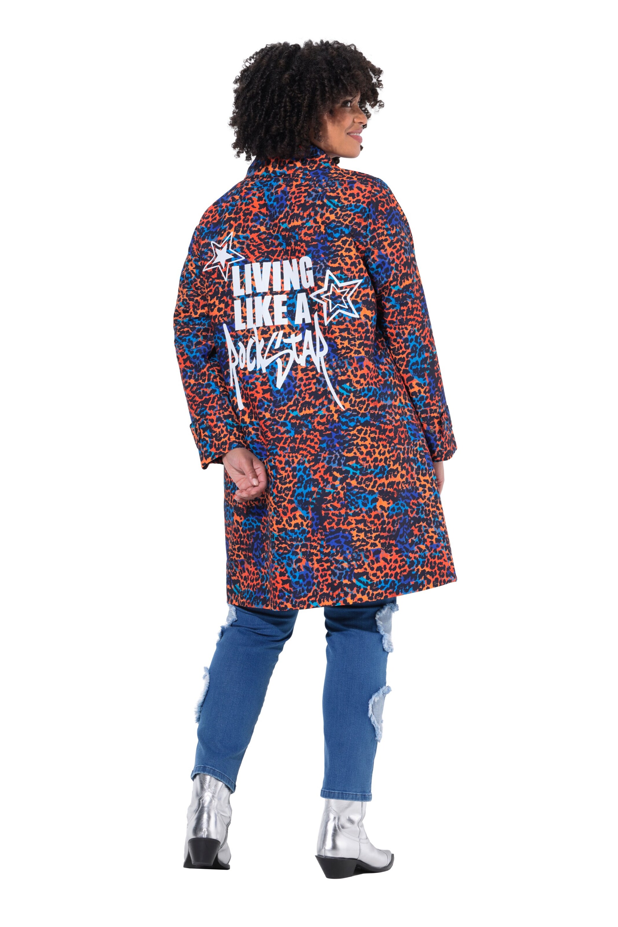 Angel of Style Tussenmantel in Oranje