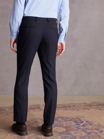 Regular Pantalon à plis Next en bleu