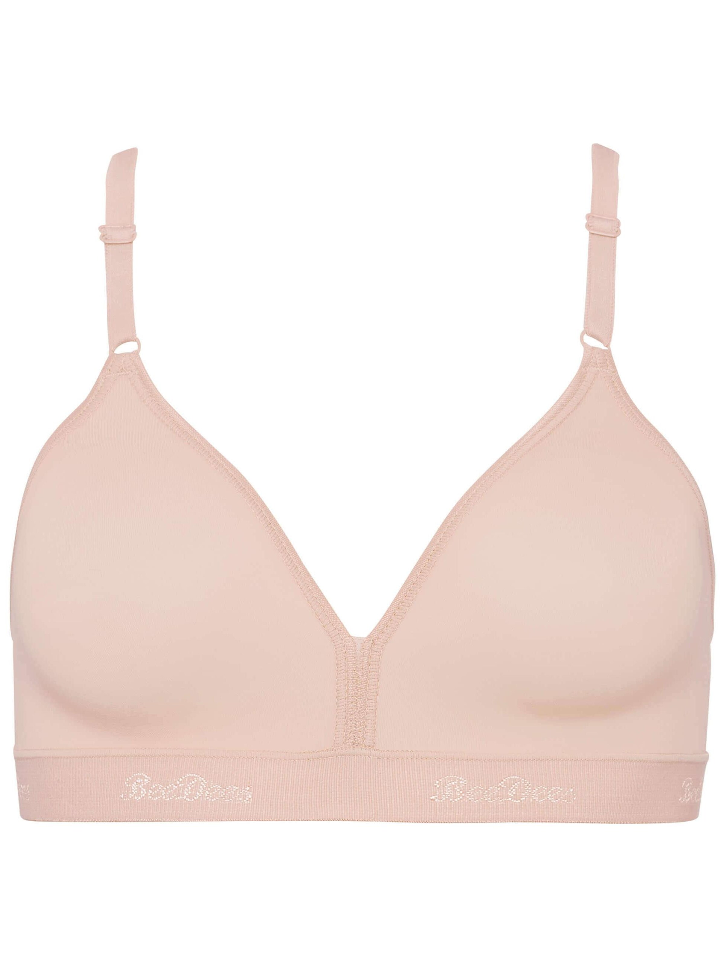 BeeDees Bra 'Soft-BH Microfun N' in Beige: front