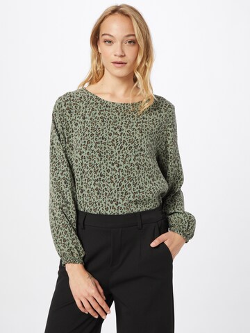 ZABAIONE Blouse 'Bianca' in Groen: voorkant