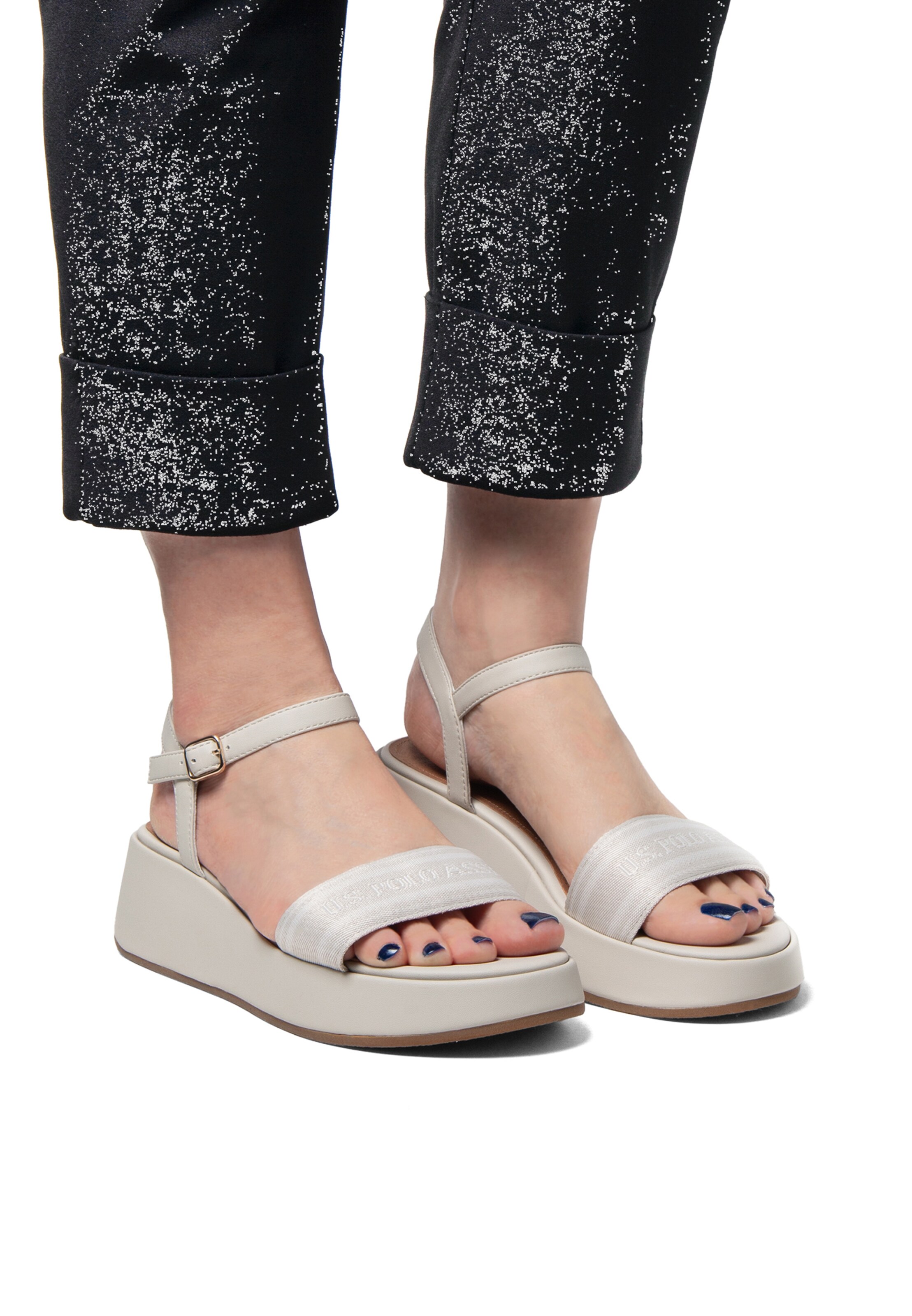 Sandalo 'Glory' di U.S. POLO ASSN. in bianco