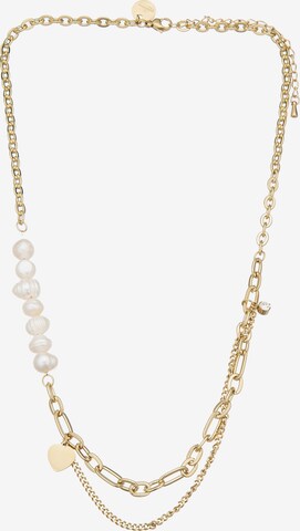 Leslii Necklace in Gold: front