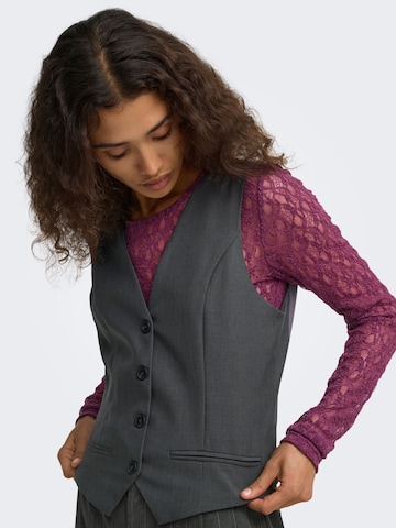 Gilet 'ONLLinda' ONLY en gris