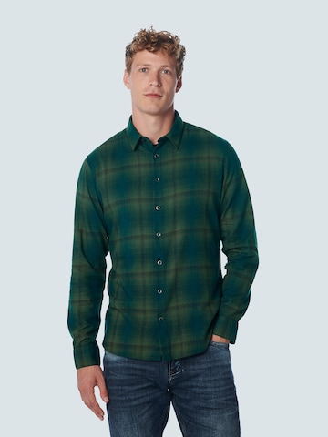 No Excess Regular fit Button Up Shirt in Green: front