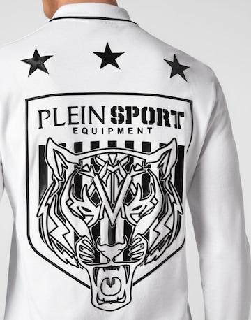 Plein Sport Poloshirt 'Tiger' in Weiß