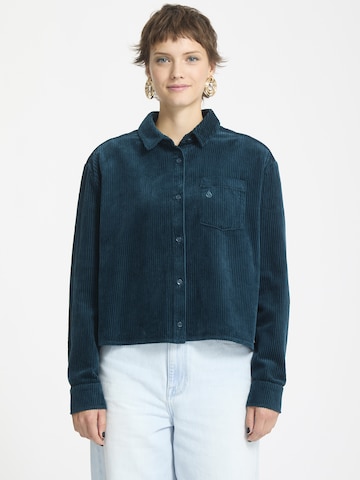 Volcom Blouse 'WEELLOW CORD' in Blue: front