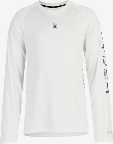 Spyder Functioneel shirt in Beige: voorkant