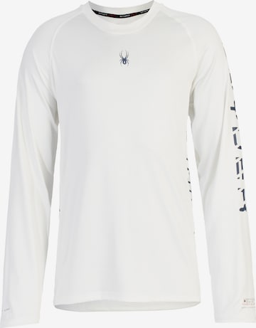 Spyder - Camiseta funcional en beige: frente