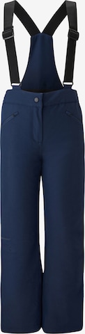 ZIENER Wide Leg Sporthose 'Afia' in Blau: Vorderseite