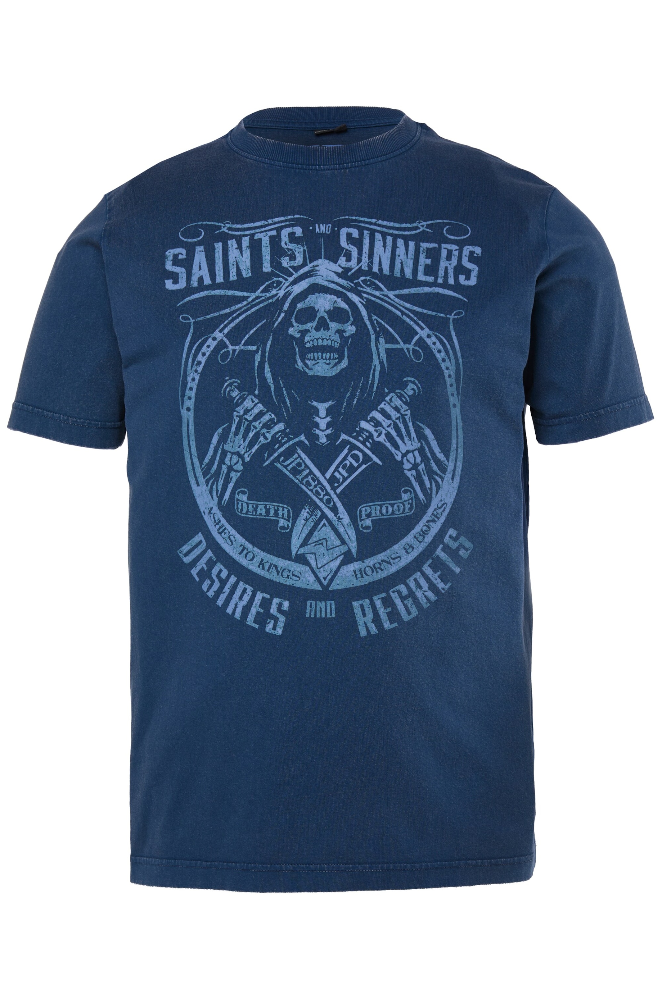 JP1880 T-Shirt in Blau: Vorderseite