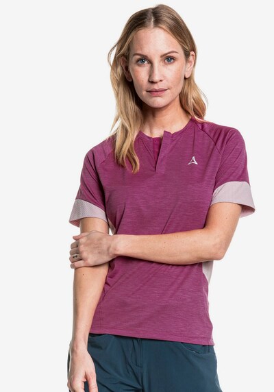 Schöffel Funktionsshirt in beere / pastelllila, Produktansicht