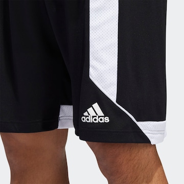 ADIDAS SPORTSWEAR Loose fit Workout Pants in Black