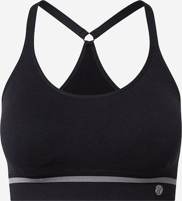 Bustier Soutien-gorge de sport 'KALEIGH' Bally en noir : devant