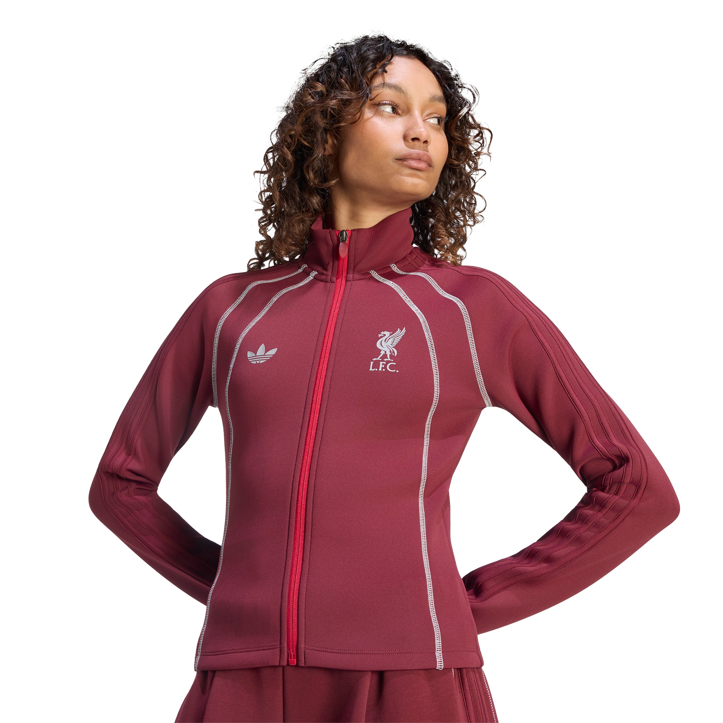 ADIDAS PERFORMANCE Спортивная куртка 'LFC SPACER' в Красный
