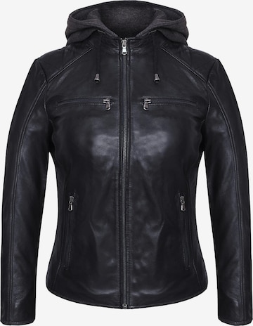 Veste mi-saison 'Adele' Agamaa en noir : devant