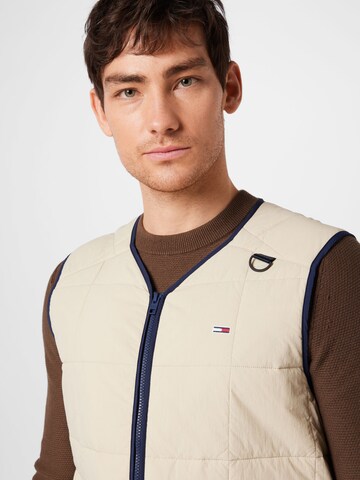 Tommy Jeans Weste in Beige