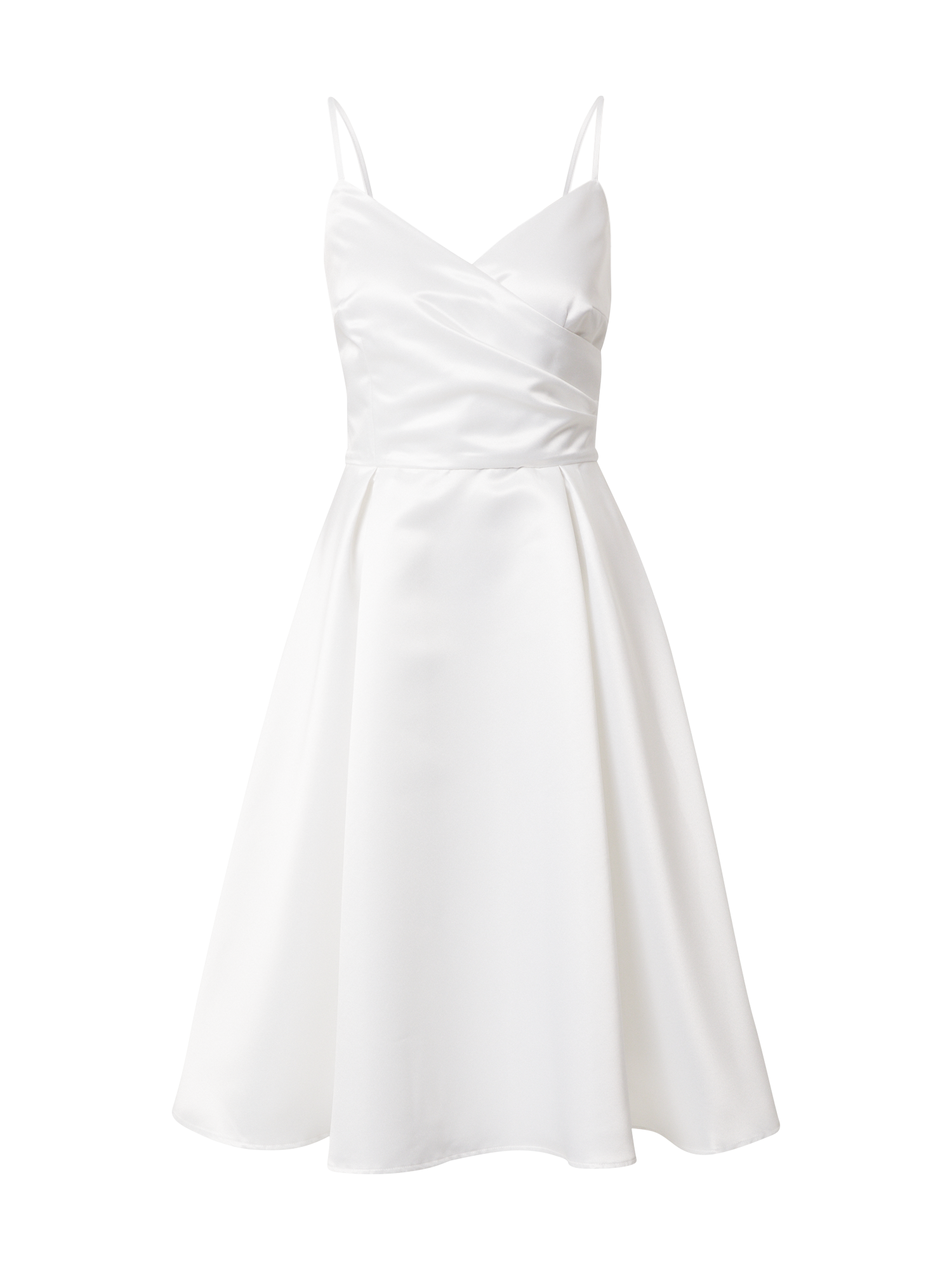 Odzież Plus size SWING Sukienka koktajlowa w kolorze Białym 