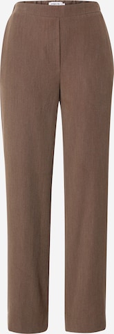 MOSS COPENHAGEN Normalny Spodnie 'Kalaya' w kolorze brązowy: przód