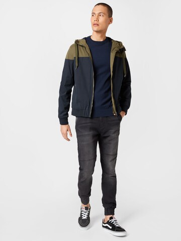 INDICODE JEANS Between-season jacket 'Lester' in Blue