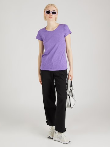 T-shirt Sisley en violet