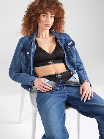 Bustier Soutien-gorge Calvin Klein Underwear en noir