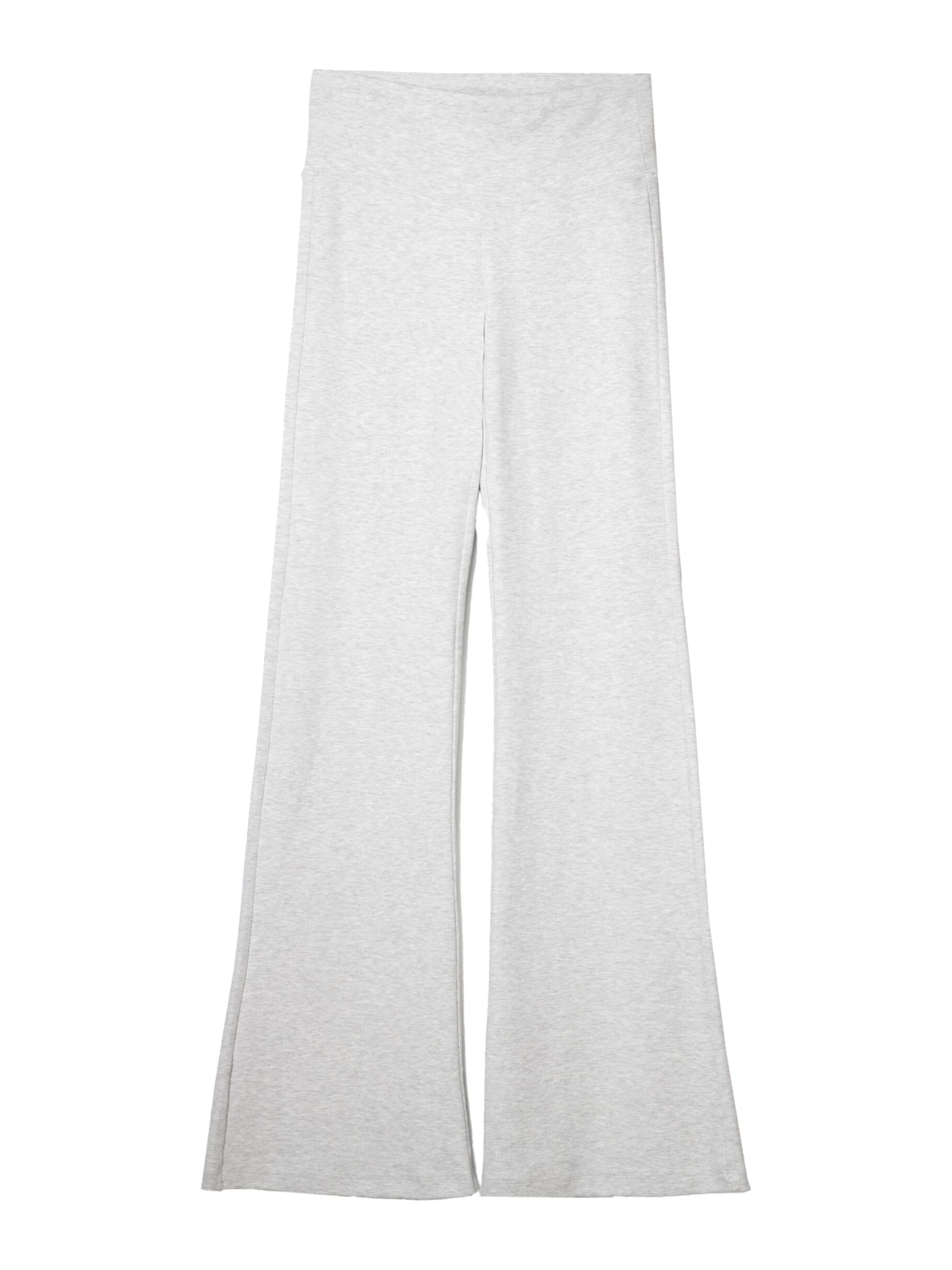 Bershka Flared Byxa i grå: framsida