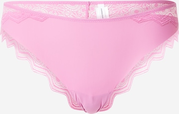 PASSIONATA Thong 'Georgia' in Pink: front