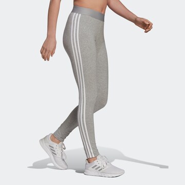 ADIDAS SPORTSWEAR Skinny Workout Pants 'Essential' in Grey